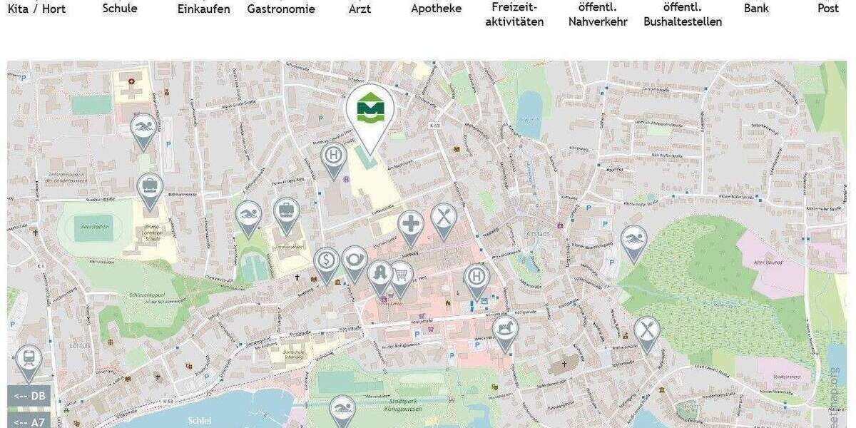 Reihenendhaus Schleswig - 3 Zimmer, 93 m&sup2;, 1.450&euro; | Angebot:25704082