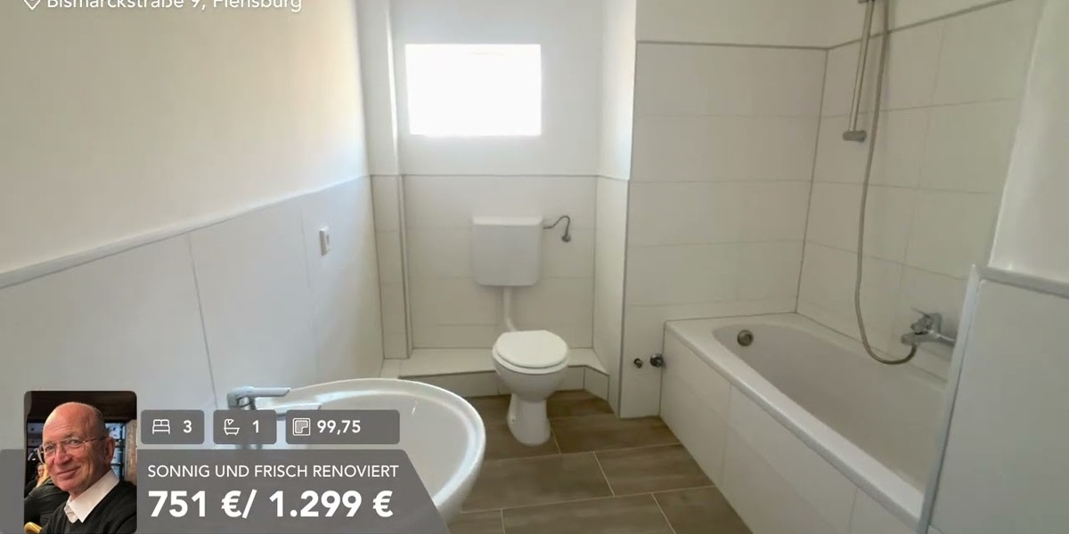 Etagenwohnung Tastrup - 3 Zimmer, 100 m&sup2;, 760&euro; | Angebot:25789708