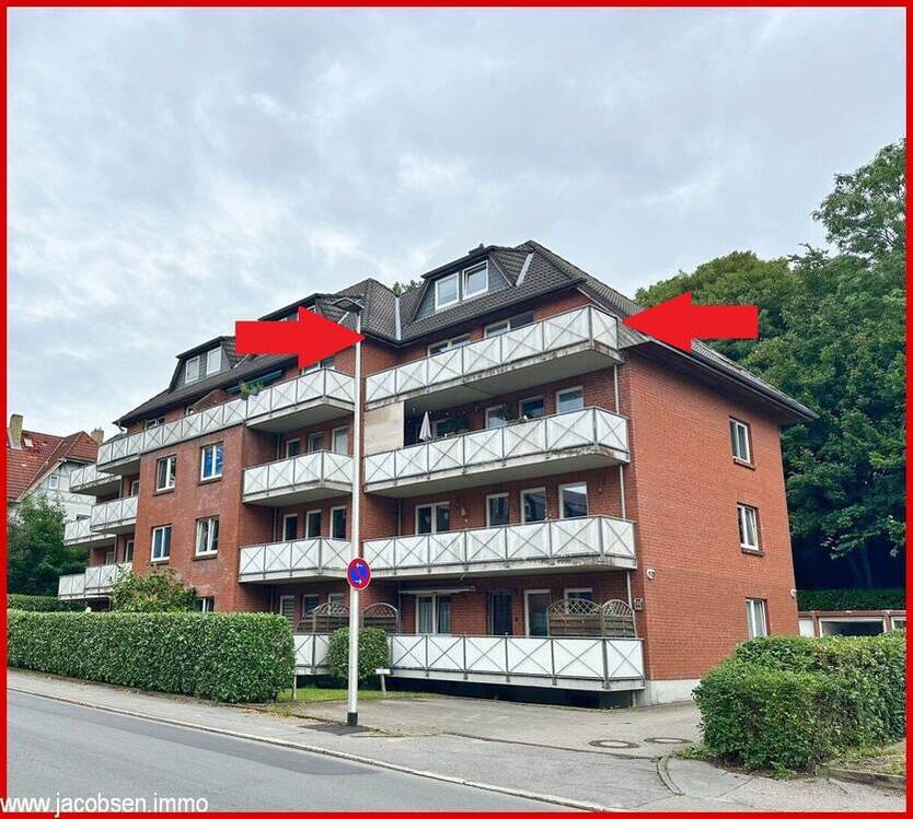 Großzügige 3 Zimmer-Wohnung mit Fahrstuhl und Weitblick über Schleswig