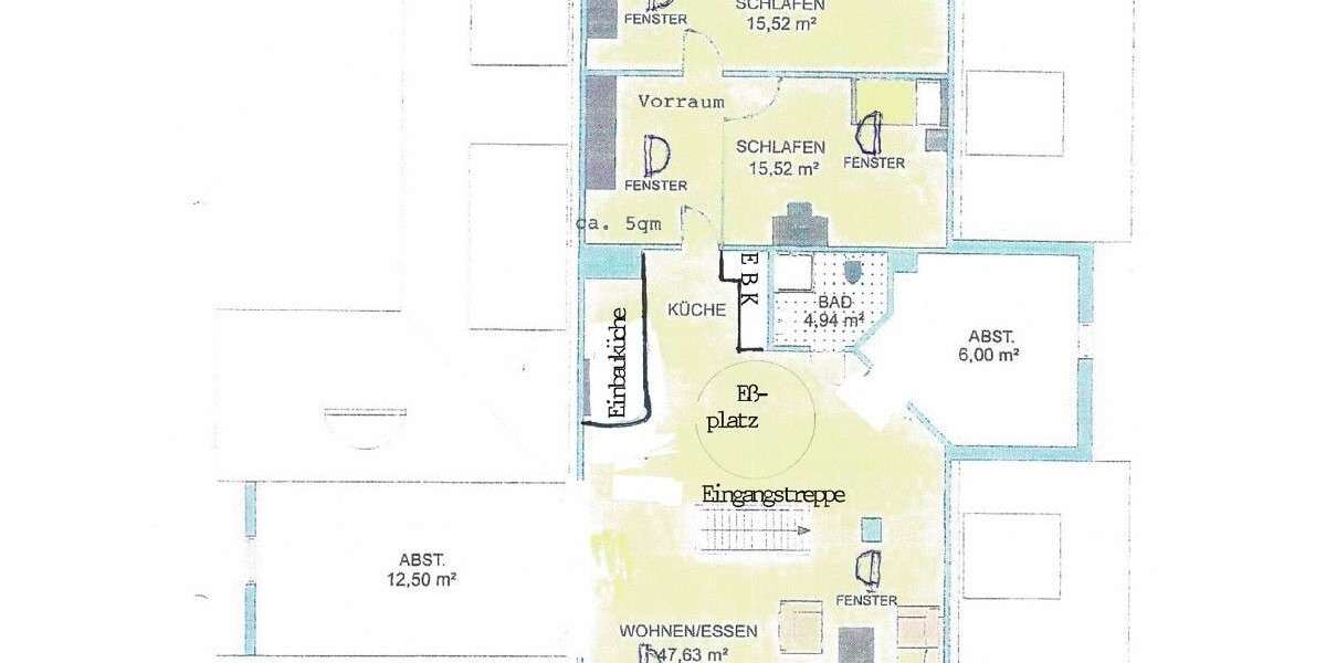 Etagenwohnung Unterwaldhausen - 3 Zimmer, 84 m&sup2;, 810&euro; | Angebot:24701622