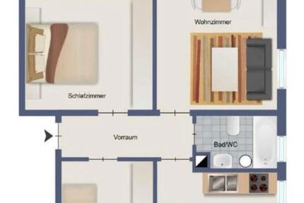 Wohnung Möglingen - 3 Zimmer, 60 m&sup2;, 1.100&euro; | Angebot:26701179