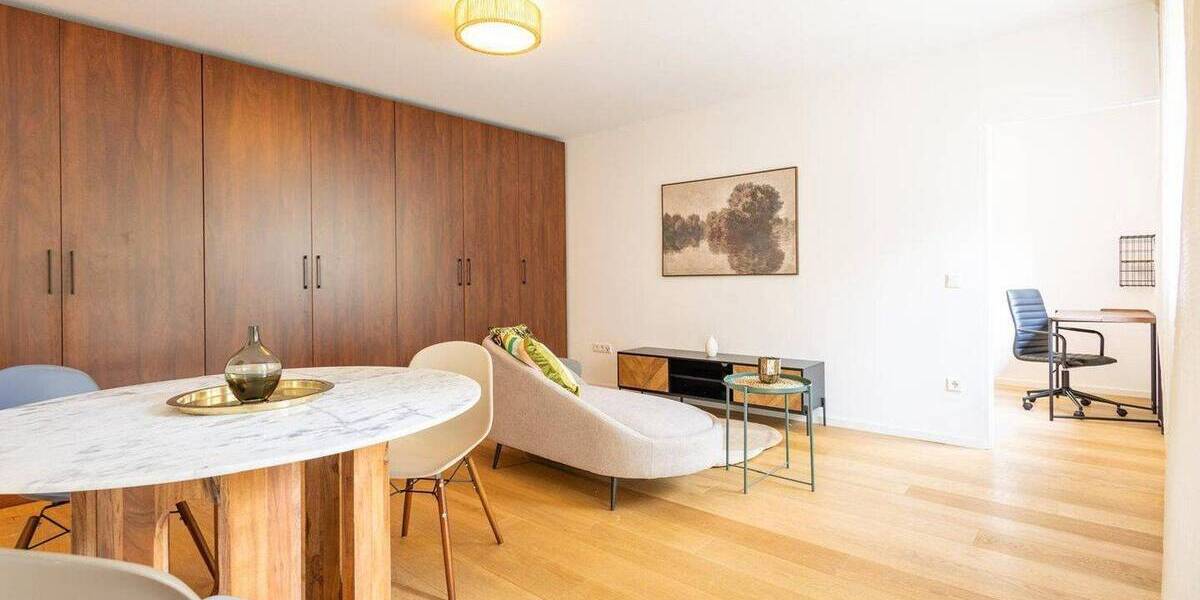 Terrassenwohnung München Schwabing-Freimann - 2 Zimmer, 50 m&sup2;, 1.900&euro; | Angebot:26712739