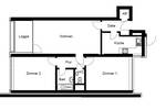3-Zimmer-Wohnung + Loggia! Renoviert, separate Küche, Wannenbad, neuer Boden, Aufzug