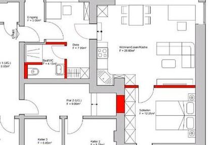 Wohnung Siegen - 1.5 Zimmer, 50 m&sup2;, 780&euro; | Angebot:26180925