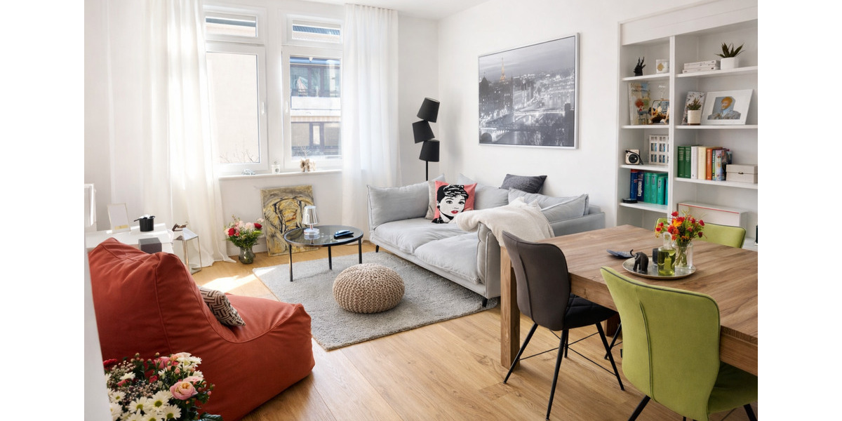 Stilaltbau mit Terrasse & Taunusblick 2 zimmer