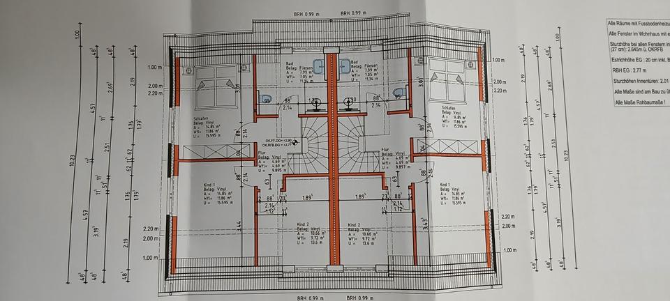 Doppelhaushälften zu vermieten 4 zimmer