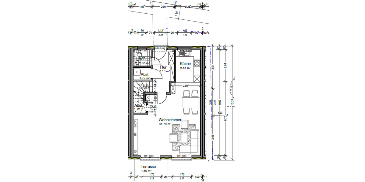 Reihenmittelhaus Schwarzenbek - 4 Zimmer, 106 m&sup2;, 1.400&euro; | Angebot:25986268