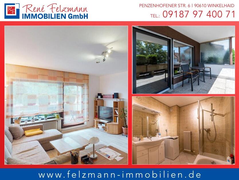 Chice ZweiZimmerwohnung mit Terrasse