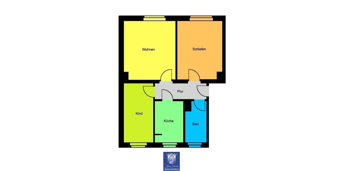 Zimmer Niederstriegis Grunau - 3 Zimmer, 57 m&sup2;, 199&euro; | Angebot:25749151