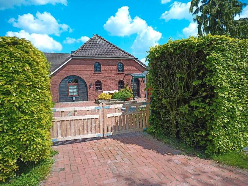 FerienWohnung „up Eck mit Hund in Ostfriesland Schwerinsdorf