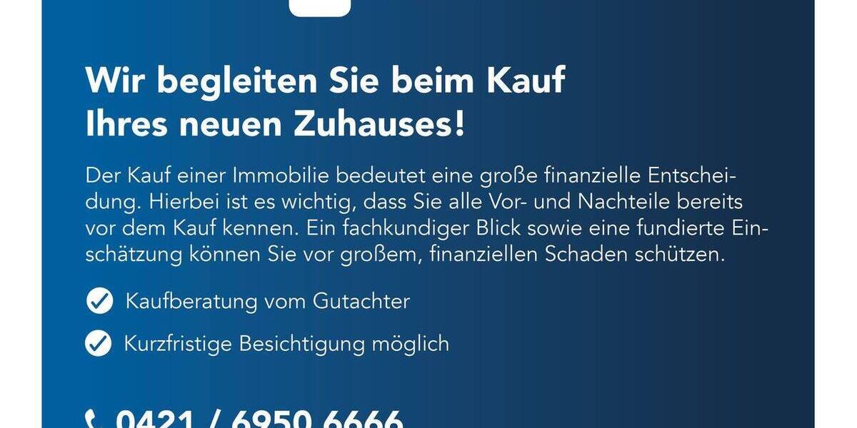 Etagenwohnung Bremen Woltmershausen - 2 Zimmer, 73 m&sup2;, 1.590&euro; | Angebot:26064588