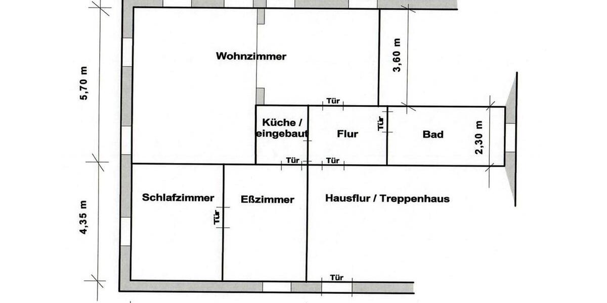 Erdgeschoßwohnung Grünhain-Beierfeld Beierfeld - 3 Zimmer, 90 m&sup2;, 400&euro; | Angebot:26037485