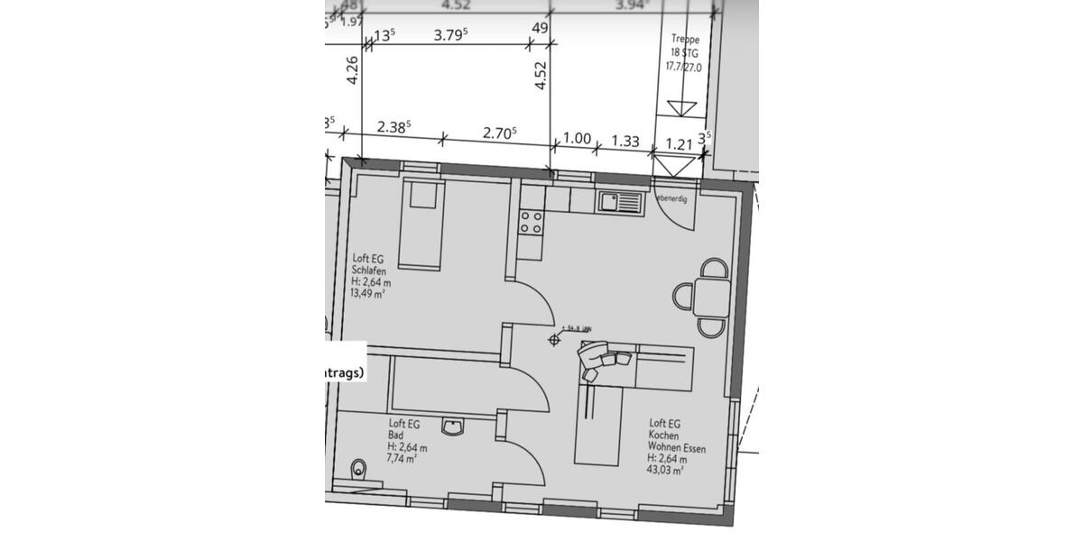 Loft - Studio - Atelier Gangelt - 2 Zimmer, 65 m&sup2;, 850&euro; | Angebot:25994250
