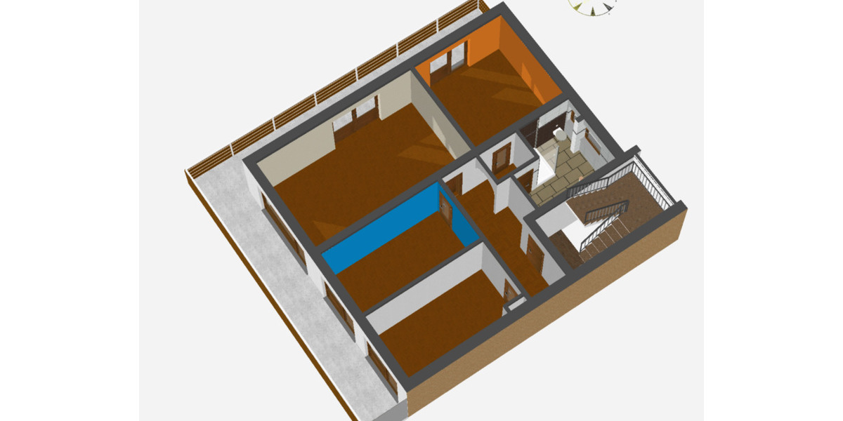 Etagenwohnung Schweinfurt Bellevue - 3 Zimmer, 100 m&sup2;, 675&euro; | Angebot:24788762