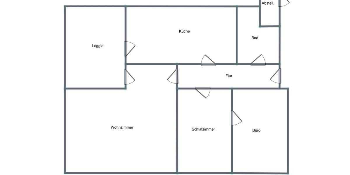 Erdgeschoßwohnung Veitsbronn - 3 Zimmer, 98 m&sup2;, 690&euro; | Angebot:24655157