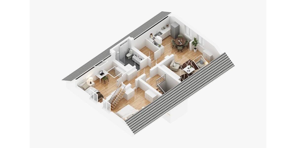 Maisonettenwohnung Vilsbiburg - 4 Zimmer, 82 m&sup2;, 1.120&euro; | Angebot:25959681