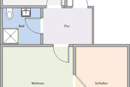 Wohnung Neusalza-Spremberg Spremberg - 2 Zimmer, 51 m&sup2;, 275&euro; | Angebot:24426891