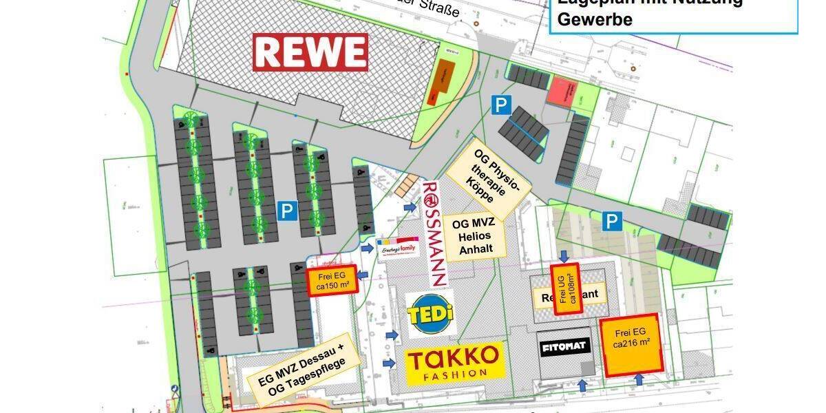 Gewerbeobjekt Dessau-Roßlau Roßlau - 1.512&euro; | Angebot:25998815