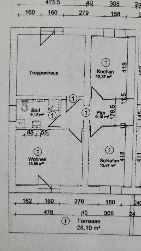 Wohnung mit Stellplatz