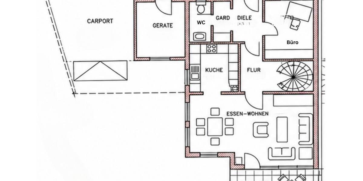 Doppelhaushälfte Jestetten - 6 Zimmer, 150 m&sup2;, 1.900&euro; | Angebot:26483245
