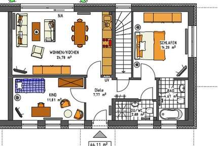 Wohnung zum Mieten in Köln 858 € 66 m² 3 zimmer