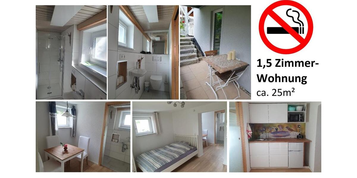 Wohnen auf Zeit Ravensburg Eschach - 1.5 Zimmer, 25 m&sup2;, 650&euro; | Angebot:26049310