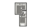 Etagenwohnung Aken (Elbe) - 2 Zimmer, 55 m&sup2;, 165&euro; | Angebot:25254795