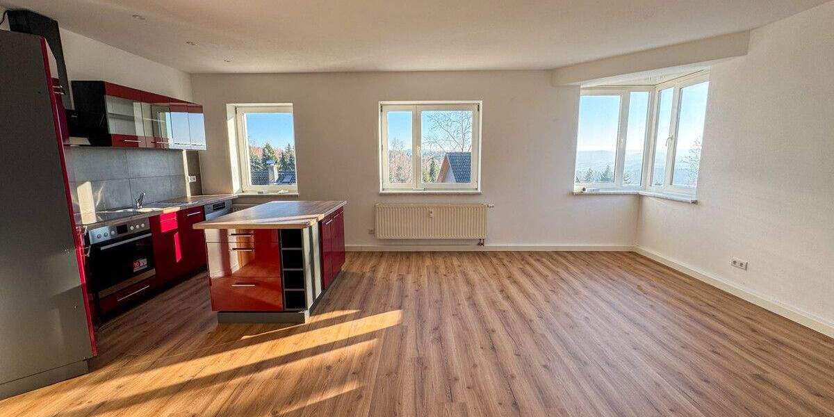 Etagenwohnung Grünhain-Beierfeld OT Beierfeld Grünhain - 3 Zimmer, 78 m&sup2;, 546&euro; | Angebot:23957371