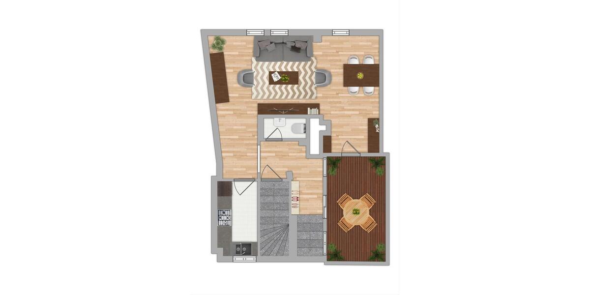 Maisonettenwohnung Hofheim am Taunus - 3 Zimmer, 97 m&sup2;, 1.200&euro; | Angebot:26198029