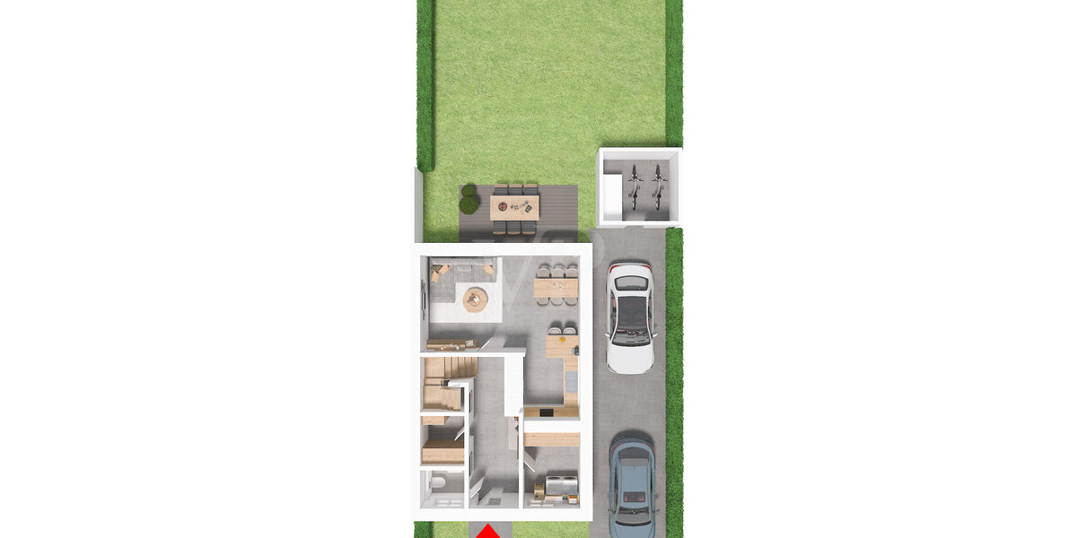 Chance nutzen - Moderne Doppelhaushälfte zur Miete mit attraktiver Perspektive ins Eigenheim! - Doppelhaushälfte Neuenkirchen Neuenkirchen | Angebot:25381114