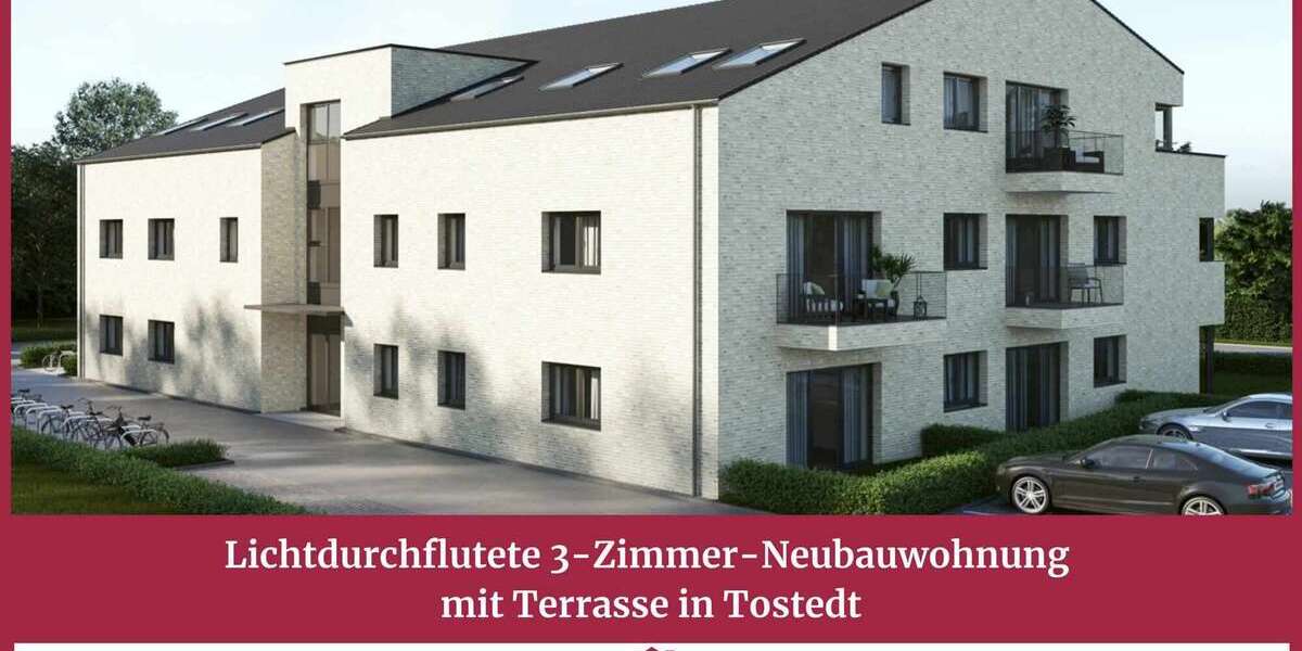 Etagenwohnung Tostedt / Todtglüsingen Todtglüsingen - 3 Zimmer, 106 m&sup2;, 1.400&euro; | Angebot:25996958