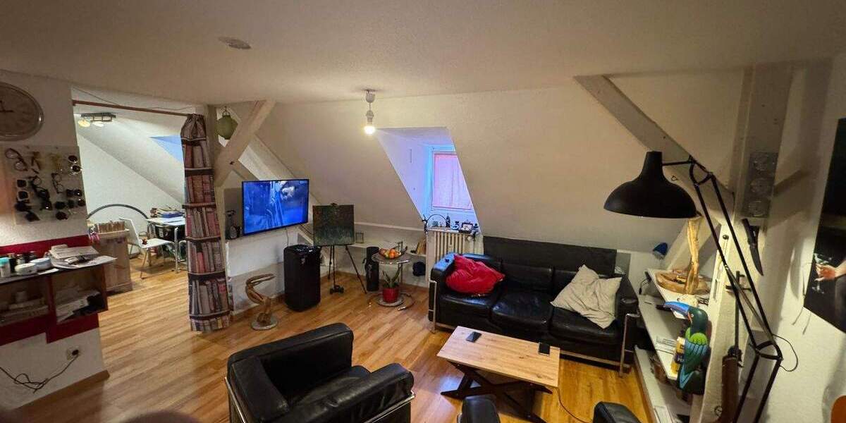 ***kl. gemütliche 2-Zimmer DG- Wohnung in der Altstadt von Nürnberg 2 zimmer