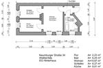 Erdgeschoßwohnung Weißenfels - 2 Zimmer, 41 m&sup2;, 280&euro; | Angebot:26545361