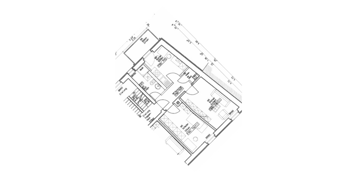 Etagenwohnung Grimma - 2 Zimmer, 50 m&sup2;, 429&euro; | Angebot:24941015