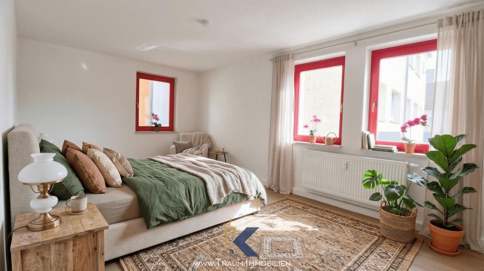 Etagenwohnung Mühlhausen (Thüringen) - 3 Zimmer, 86 m&sup2;, 540&euro; | Angebot:26195591