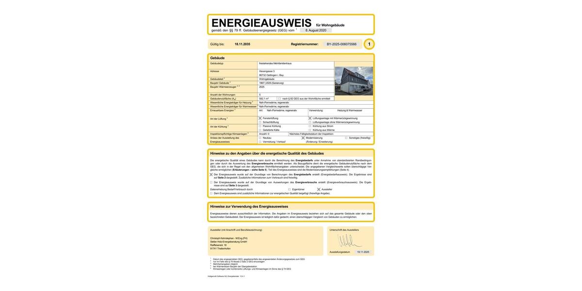 Etagenwohnung Oettingen in Bayern - 2.5 Zimmer, 89 m&sup2;, 1.050&euro; | Angebot:24877172