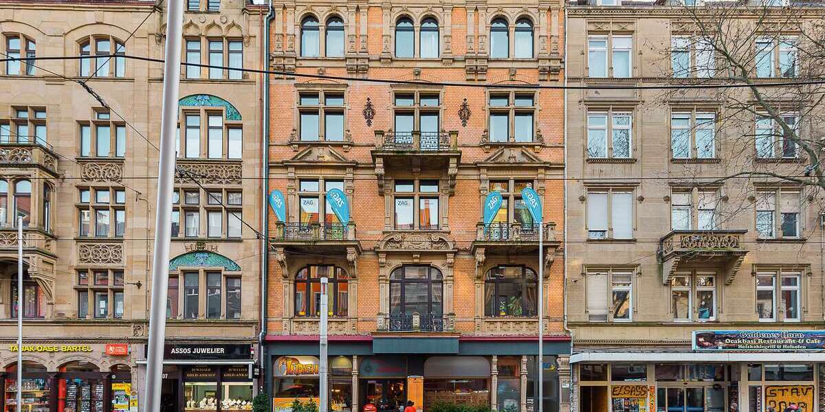 Etagenwohnung Karlsruhe Innenstadt-West - 5 Zimmer, 172 m&sup2;, 1.990&euro; | Angebot:25775534