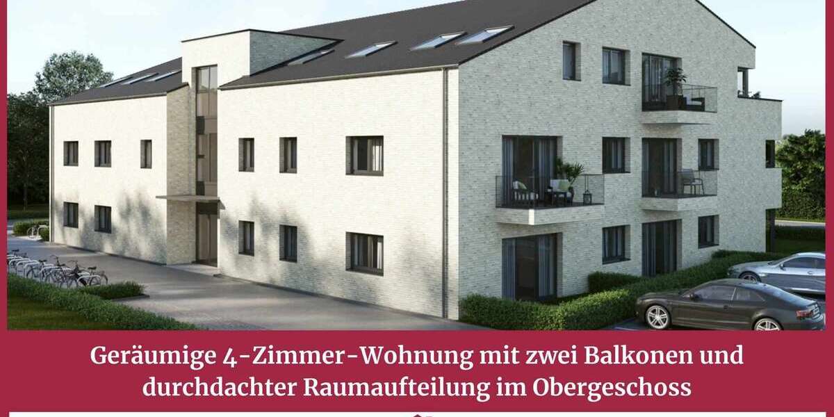 Etagenwohnung Tostedt / Todtglüsingen Todtglüsingen - 4 Zimmer, 113 m&sup2;, 1.510&euro; | Angebot:25996948