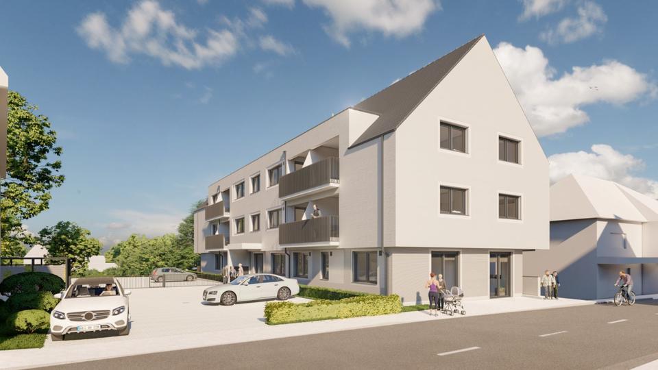 Seniorengerechte, barrierefreie 2-Zimmer-Neubau-Wohnung (55 m²)
