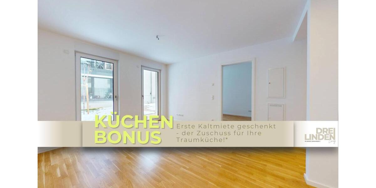 Erdgeschoßwohnung Leipzig Altwest - 2 Zimmer, 49 m&sup2;, 665&euro; | Angebot:26020233
