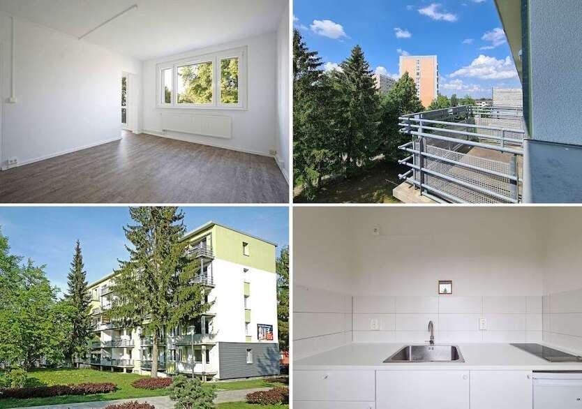 Wohnung zum Mieten in Freiberg 196 € 27.6 m² 1 zimmer