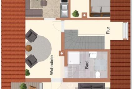 2 Zimmer Wohnung in Mudenbach