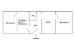 Etagenwohnung Duisburg Duisburg-Mitte - 2 Zimmer, 90 m&sup2;, 600&euro; | Angebot:26351664