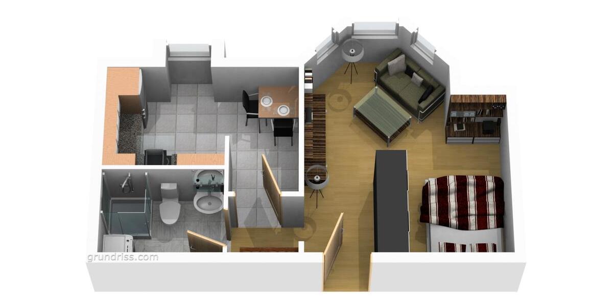 Erstbezug nach Sanierung 1 zimmer