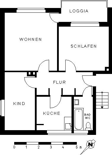 Demnächst frei! Renovierte 3-Zimmer-Wohnung in Osnabrück OS Schinkel 3 zimmer