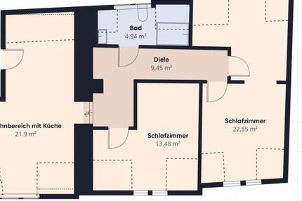 Wohnung Waxweiler - 3 Zimmer, 72 m&sup2;, 650&euro; | Angebot:25436878