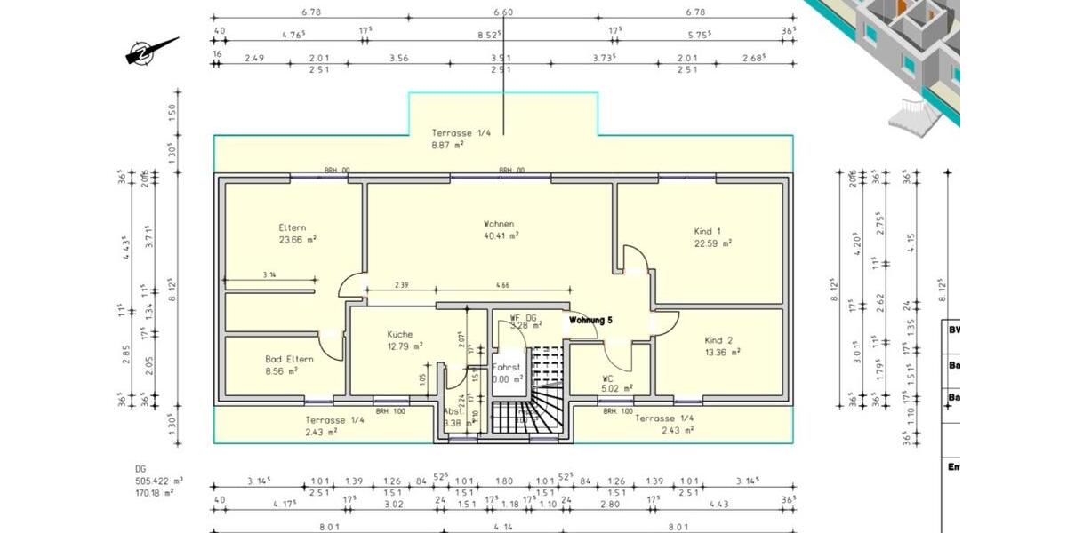 Etagenwohnung Wolfsburg Ehmen - 4 Zimmer, 145 m&sup2;, 2.000&euro; | Angebot:25900144