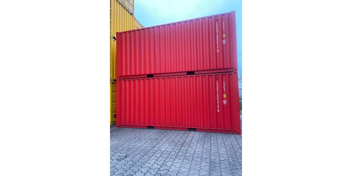 Seecontainer NEU 20Fuß & 40Fuß | Lieferung bundesweit | Lager zimmer
