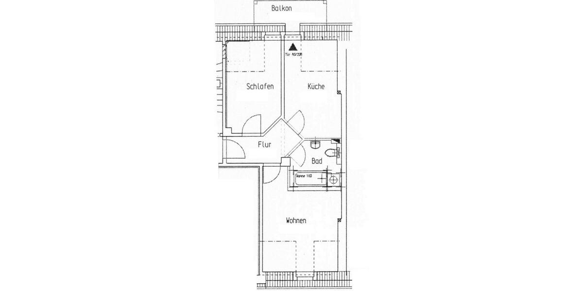Dachgeschoßwohnung Meißen - 2 Zimmer, 47 m&sup2;, 330&euro; | Angebot:25977814