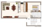Etagenwohnung Au am Rhein - 2 Zimmer, 65 m&sup2;, 650&euro; | Angebot:26540078